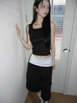Cover Basic Sleeveless Inner Mango Sleeveless Top