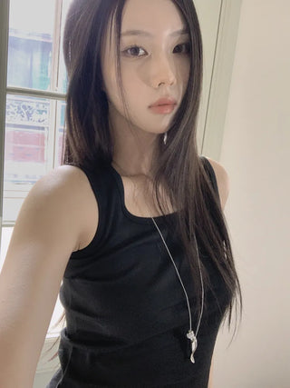 Cover Basic Sleeveless Inner Mango Sleeveless Top