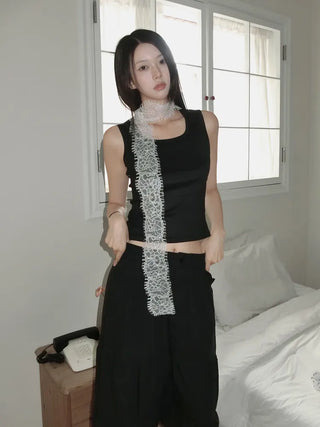 Cover Basic Sleeveless Inner Mango Sleeveless Top