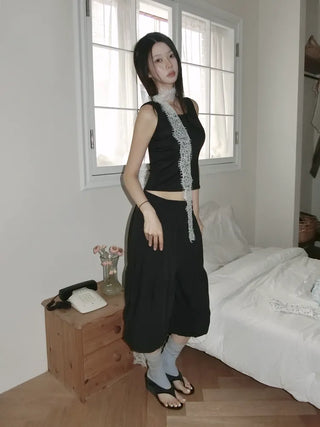 Cover Basic Sleeveless Inner Mango Sleeveless Top