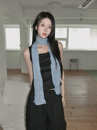 Cover Basic Sleeveless Inner Mango Sleeveless Top