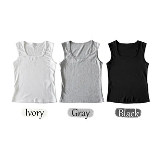 Cover Basic Sleeveless Inner Mango Sleeveless Top