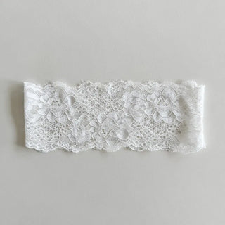 DIO Flower Lace Punching See-through Color Bandana Hairband