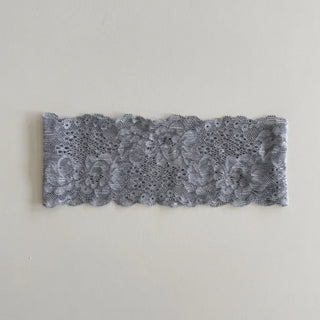 DIO Flower Lace Punching See-through Color Bandana Hairband