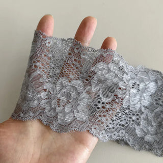 DIO Flower Lace Punching See-through Color Bandana Hairband