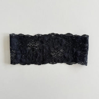 DIO Flower Lace Punching See-through Color Bandana Hairband