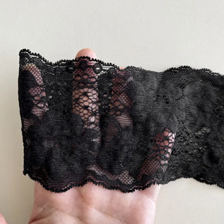 DIO Flower Lace Punching See-through Color Bandana Hairband