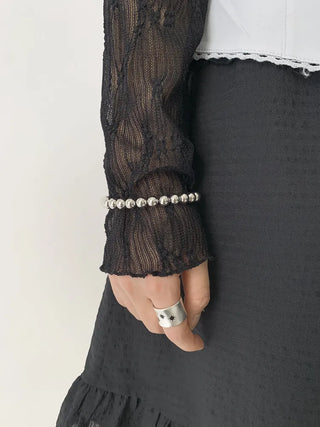Hot Summer Metal Curved Bold Twist One-Touch Open Bangle Bracelet Collection