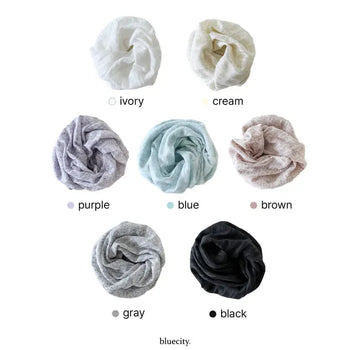 Soft Pastel Color Printed Loose Fit Beanie Hat