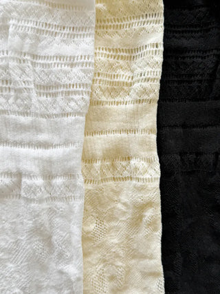 Tabi Lace Mesh Toe Flip-flops Summer Long Socks
