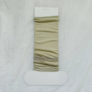 Summer Layer Cotton Color See-through Short Leg Warmers