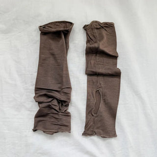 Summer Layer Cotton Color See-through Short Leg Warmers