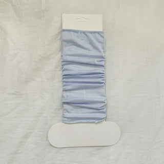 Summer Layer Cotton Color See-through Short Leg Warmers