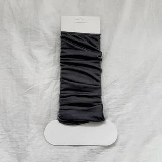 Summer Layer Cotton Color See-through Short Leg Warmers
