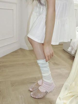 Merry Buckle Flat Shoes Summer Flats Sandals Jelly Shoes
