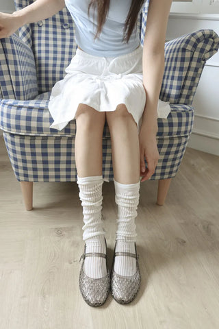 Merry Buckle Flat Shoes Summer Flats Sandals Jelly Shoes