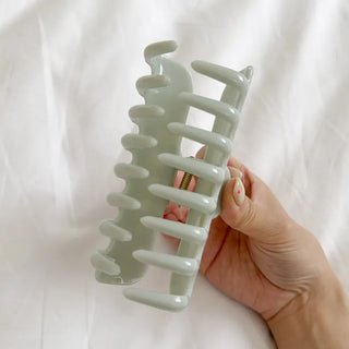 Mute Pastel Oversized Long Updo Hair Clip