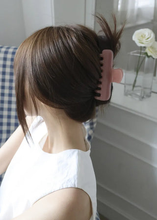 Mute Pastel Oversized Long Updo Hair Clip