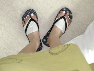 Flip-flop Toe Socks Color Basic Wide-hole Socks Toe Socks