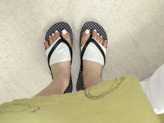 Flip-flop Toe Socks Color Basic Wide-hole Socks Toe Socks