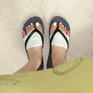 Flip-flop Toe Socks Color Basic Wide-hole Socks Toe Socks