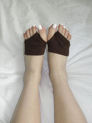 Flip-flop Toe Socks Color Basic Wide-hole Socks Toe Socks