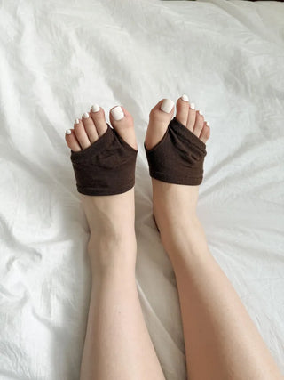 Flip-flop Toe Socks Color Basic Wide-hole Socks Toe Socks