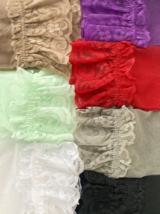 See-through Lace Mesh Pattern Knee Socks Tabi Stockings Socks Collection