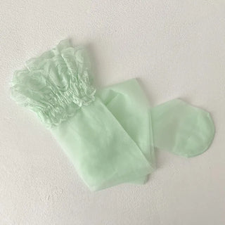 See-through Lace Mesh Pattern Knee Socks Tabi Stockings Socks Collection