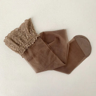 See-through Lace Mesh Pattern Knee Socks Tabi Stockings Socks Collection