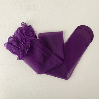 See-through Lace Mesh Pattern Knee Socks Tabi Stockings Socks Collection