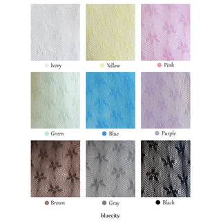 See-through Lace Mesh Pattern Knee Socks Tabi Stockings Socks Collection