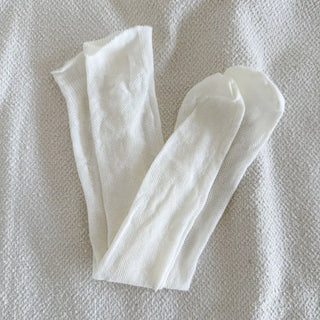 See-through Lace Mesh Pattern Knee Socks Tabi Stockings Socks Collection