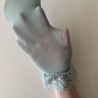 See-through Lace Mesh Pattern Knee Socks Tabi Stockings Socks Collection