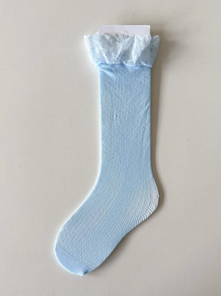 See-through Lace Mesh Pattern Knee Socks Tabi Stockings Socks Collection