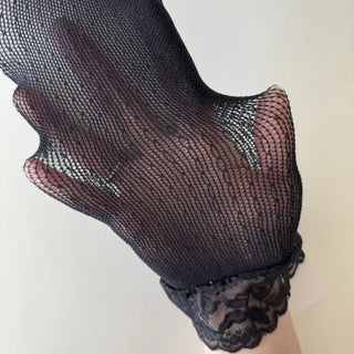 See-through Lace Mesh Pattern Knee Socks Tabi Stockings Socks Collection