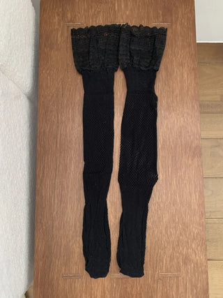 See-through Lace Mesh Pattern Knee Socks Tabi Stockings Socks Collection