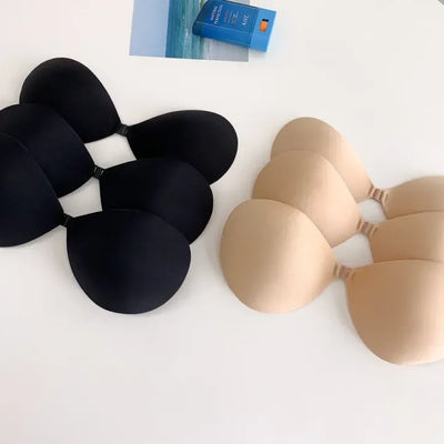 Slim, Close-fitting Silicone Strapless Nude Bra, Cleavage Volume Up Bra,