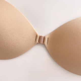 Slim, Close-fitting Silicone Strapless Nude Bra, Cleavage Volume Up Bra,