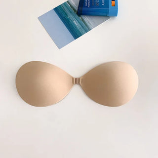 Slim, Close-fitting Silicone Strapless Nude Bra, Cleavage Volume Up Bra,
