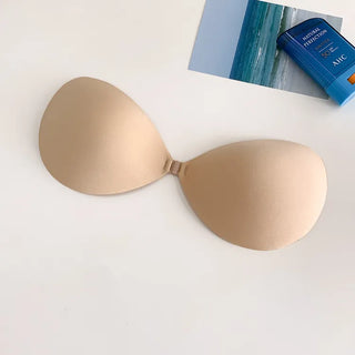 Slim, Close-fitting Silicone Strapless Nude Bra, Cleavage Volume Up Bra,