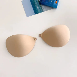 Slim, Close-fitting Silicone Strapless Nude Bra, Cleavage Volume Up Bra,
