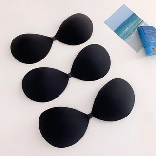 Slim, Close-fitting Silicone Strapless Nude Bra, Cleavage Volume Up Bra,