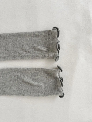 Wavy Cozy Slim Ribbed Leg Warmers Summer Leg Warmers