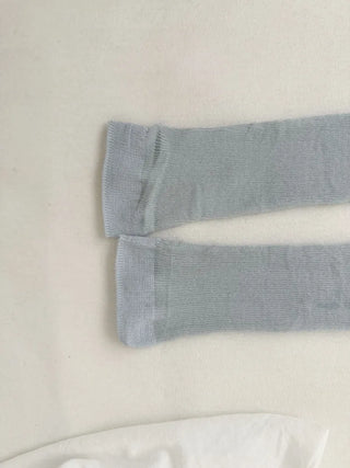 Wavy Cozy Slim Ribbed Leg Warmers Summer Leg Warmers