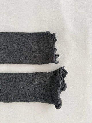 Wavy Cozy Slim Ribbed Leg Warmers Summer Leg Warmers