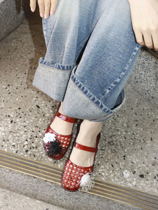 Summer Jelly Shoes, Transparent Flip-flops, Jelly Decor, Mary Jane Flats, Swim Mesh, Summer Slippers, Shoe Collection