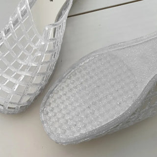 Summer Jelly Shoes, Transparent Flip-flops, Jelly Decor, Mary Jane Flats, Swim Mesh, Summer Slippers, Shoe Collection