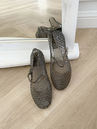 Summer Jelly Shoes, Transparent Flip-flops, Jelly Decor, Mary Jane Flats, Swim Mesh, Summer Slippers, Shoe Collection