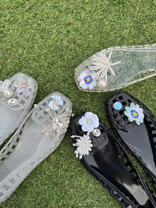 Summer Jelly Shoes, Transparent Flip-flops, Jelly Decor, Mary Jane Flats, Swim Mesh, Summer Slippers, Shoe Collection